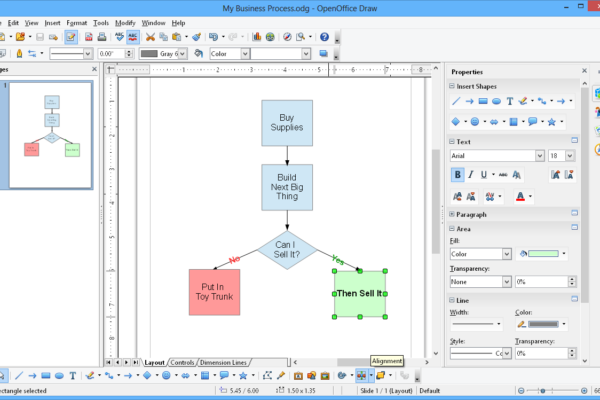 Open Office Draw