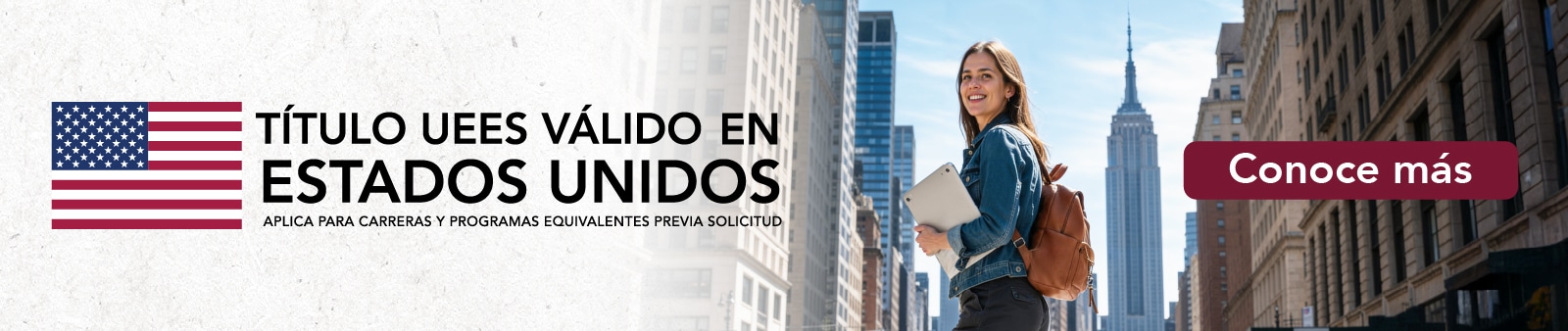 titulo UEES con equivalencia académica en Estados Unidos